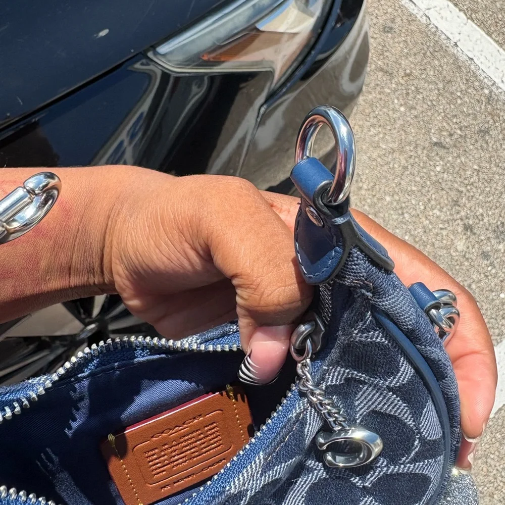 Coach Navy Blue Women's Bag - Picture 8 of 8